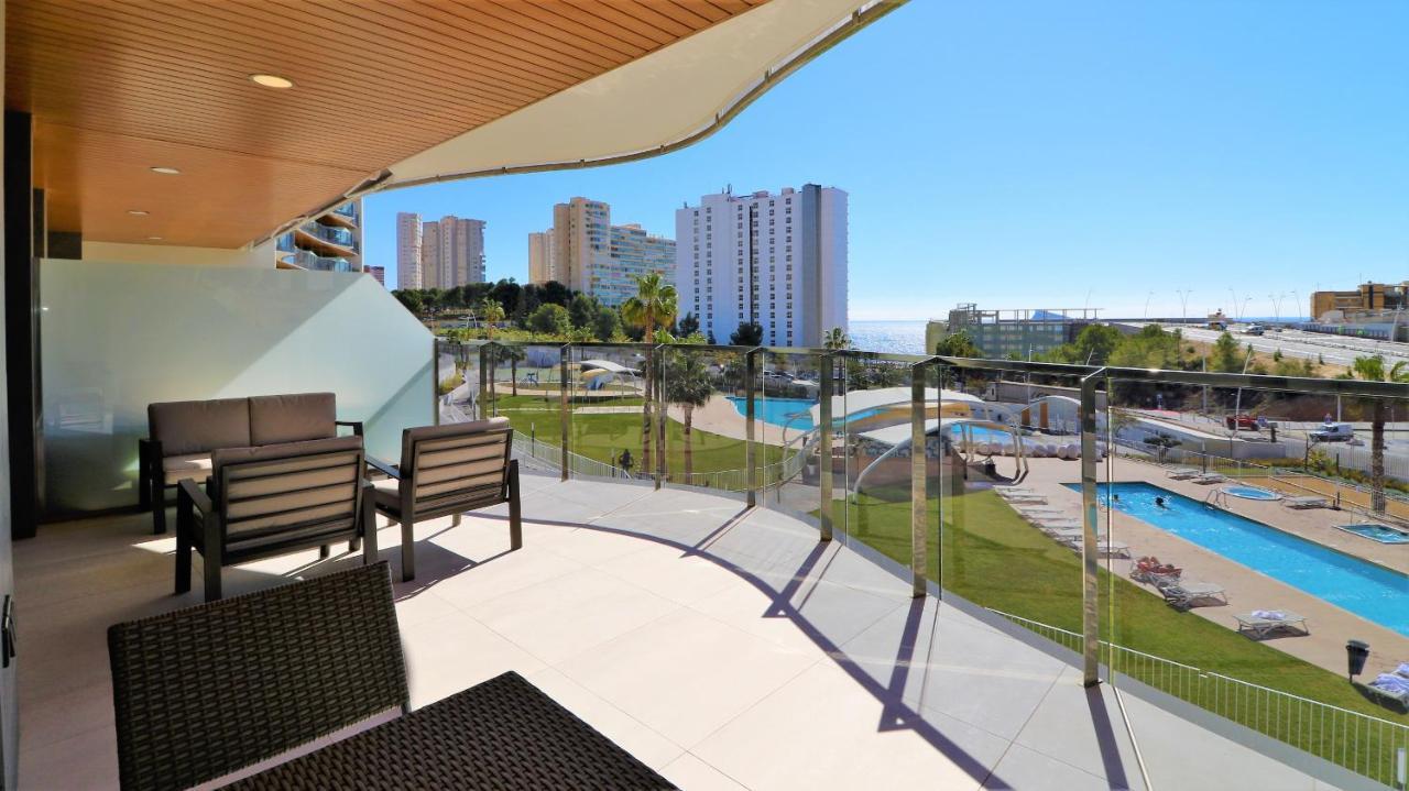 Апартаменты Sunset Waves 1-2 Бенидорм Экстерьер фото