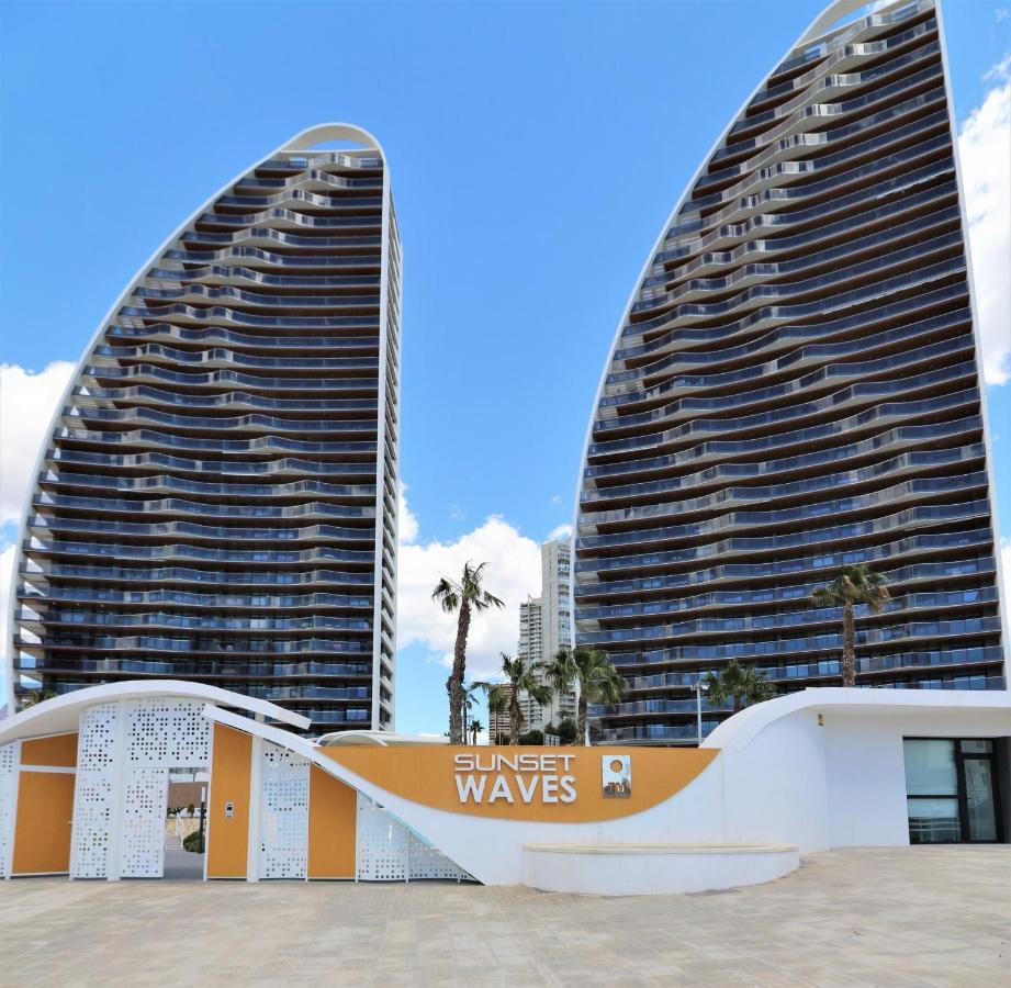 Апартаменты Sunset Waves 1-2 Бенидорм Экстерьер фото
